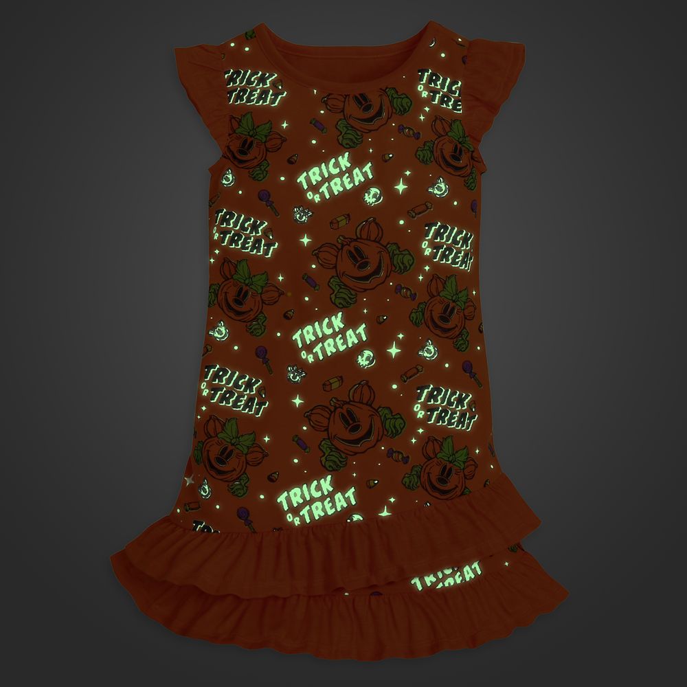 Mickey and Minnie Mouse Halloween Nightshirt for Girls