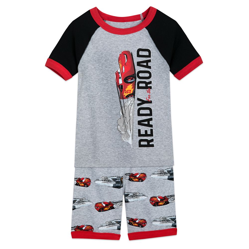 Lightning McQueen PJ PALS Short Set for Kids  Cars Official shopDisney