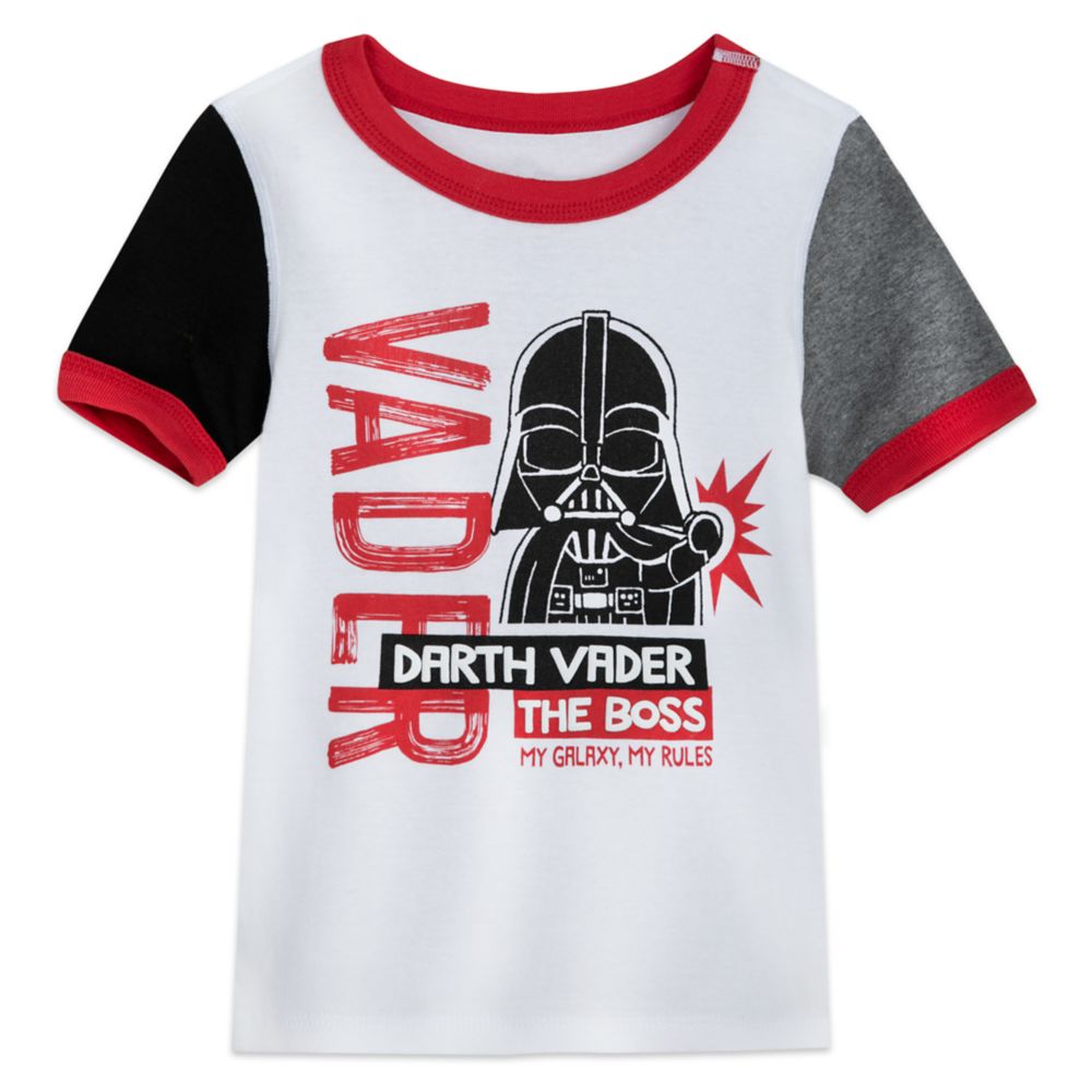 Darth Vader PJ PALS Short Set for Kids &ndash; Star Wars