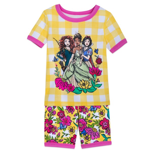 Disney Princess PJ PALS Short Set for Girls