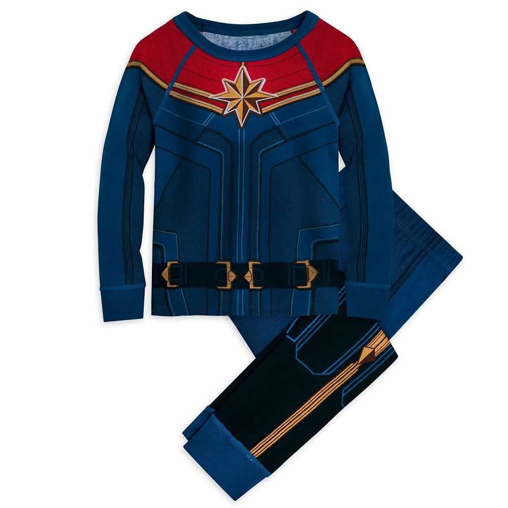 Captain Marvel Costume PJ PALS for Kids Official shopDisney