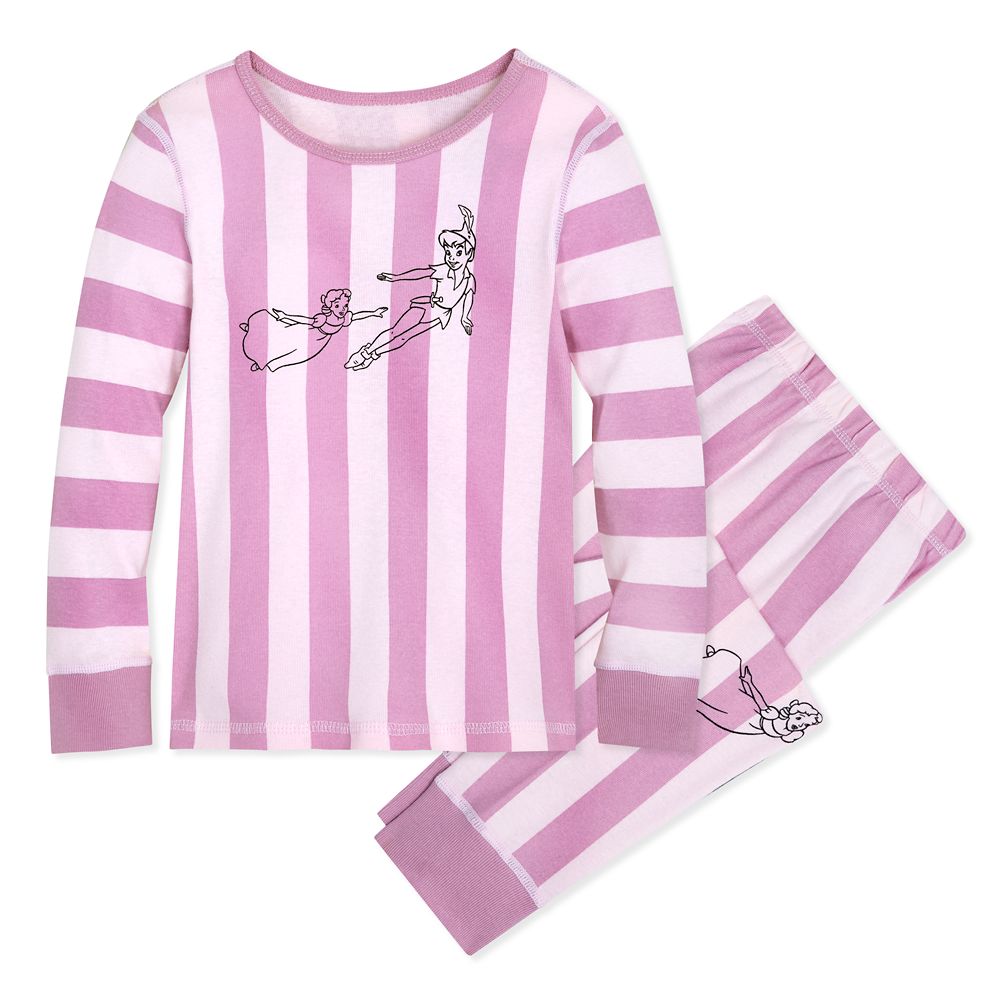 Peter Pan and Wendy Striped PJ PALS for Girls Official shopDisney