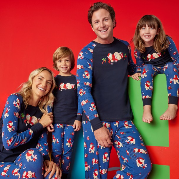 Christmas Pooh Matching Family Pajamas Set, Disney Winnie The Pooh