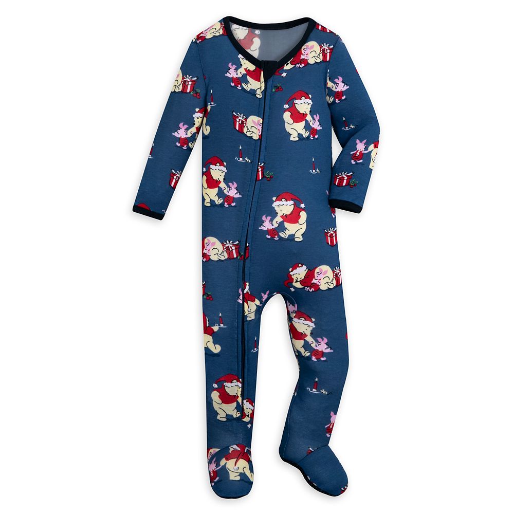 Winnie the Pooh Holiday Family Matching Stretchie Sleeper for Baby by Munki Munki Official shopDisney