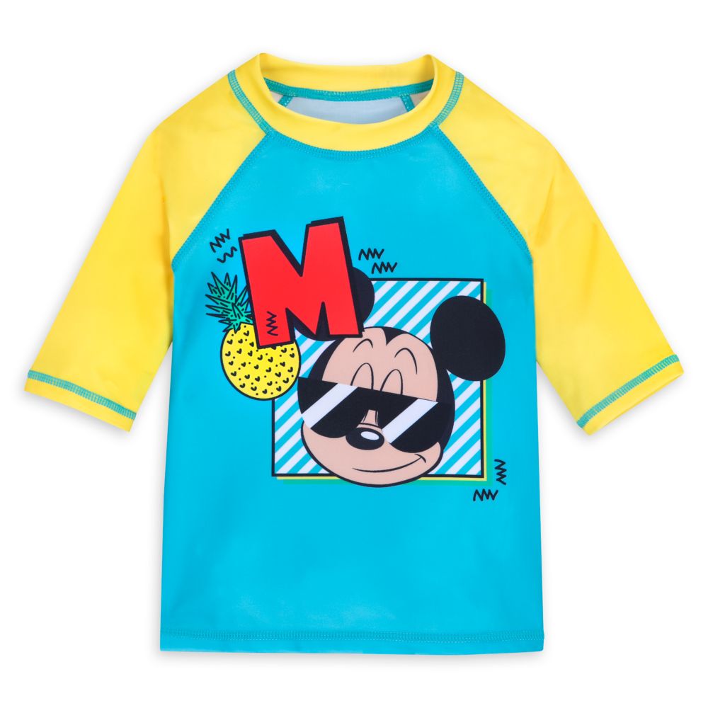 Mickey Mouse Rash Guard for Boys here now
