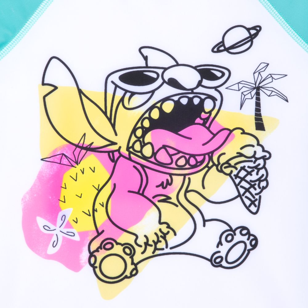 Stitch Rash Guard for Boys