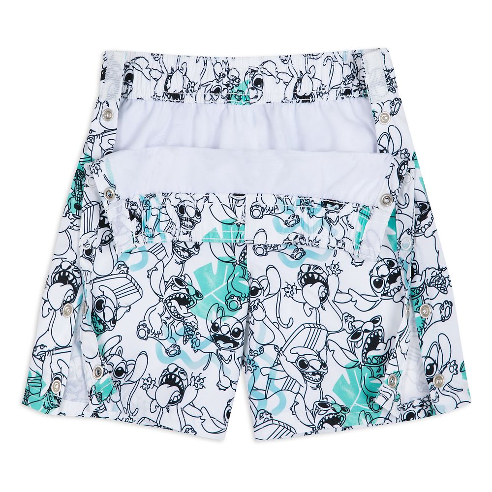 Stitch Adaptive Swim Trunks for Kids