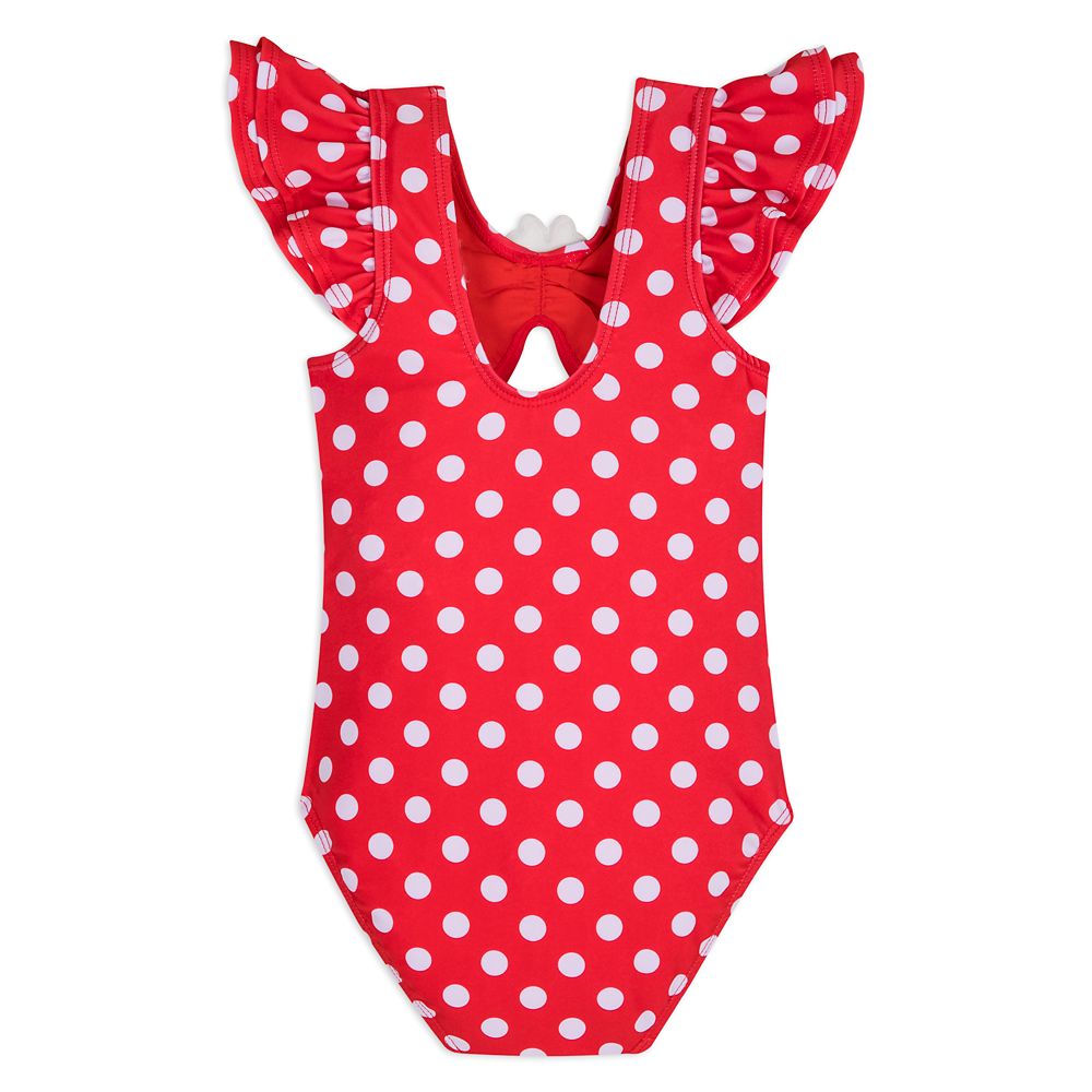 Minnie Mouse Red Polka Dot Swimsuit for Girls