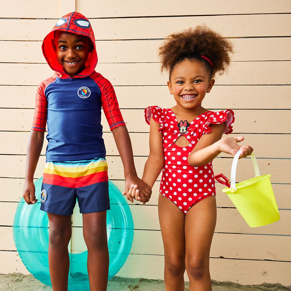 Minnie Mouse Red Polka Dot Swimsuit for Girls