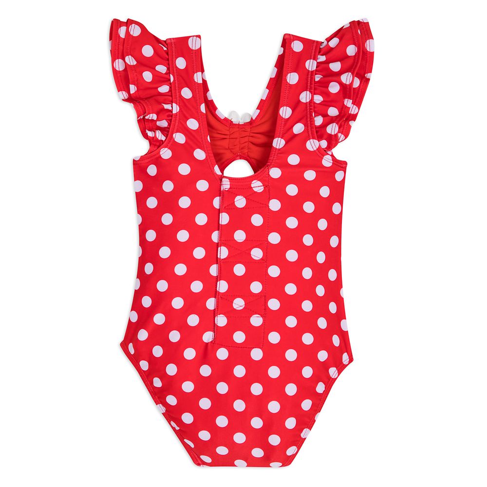 Minnie Mouse Polka Dot Adaptive Swimsuit for Girls