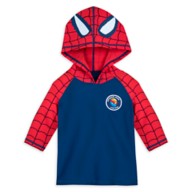 Spider-Man Hooded Rash Guard for Boys