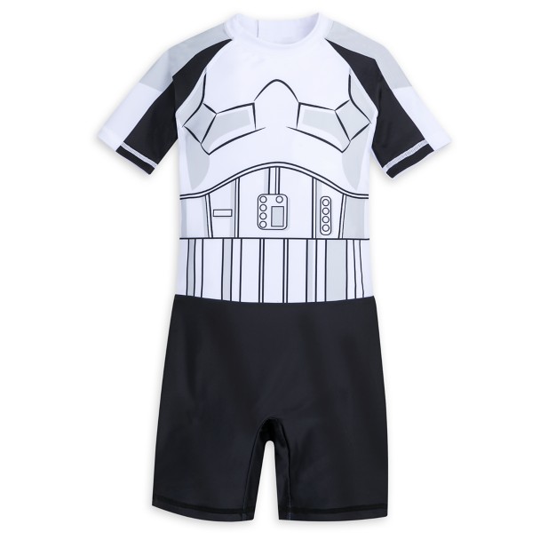 Stormtrooper Adaptive Rash Guard Swimsuit for Boys – Star Wars