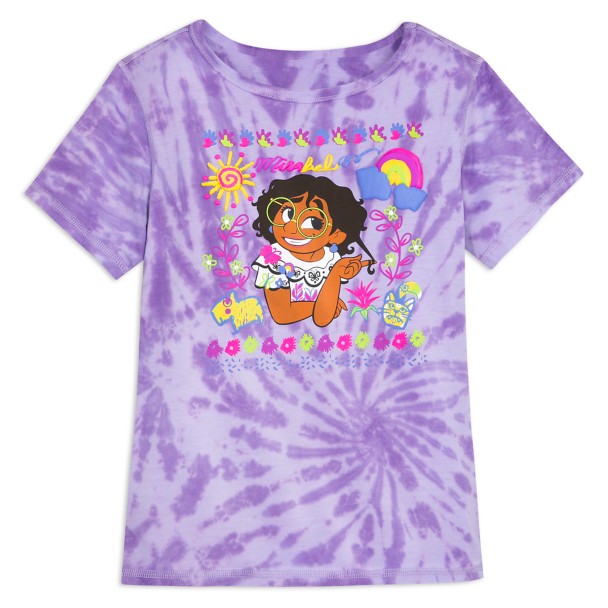 Mirabel Tie-Dye T-Shirt for Girls – Encanto – Sensory Friendly