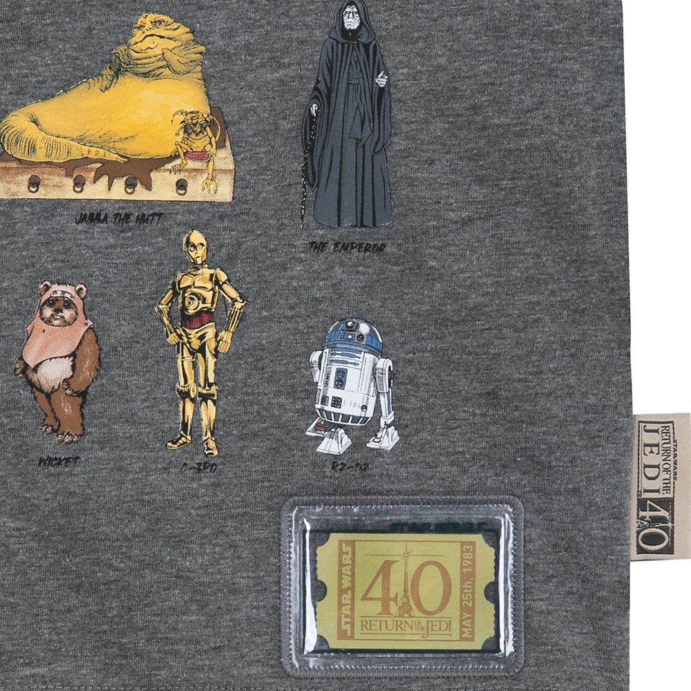 Star Wars: Return of the Jedi 40th Anniversary Ringer Tee for Kids