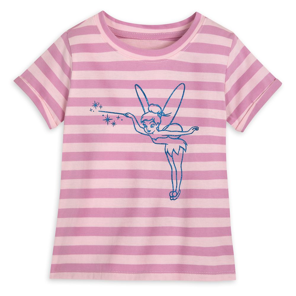 Tinker Bell Striped T-Shirt for Girls  Peter Pan Official shopDisney