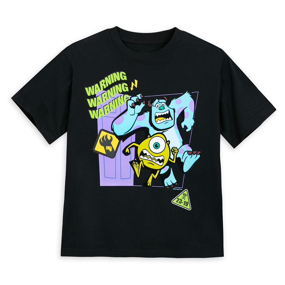 Monsters, Inc. ”Warning” T-Shirt for Kids here now
