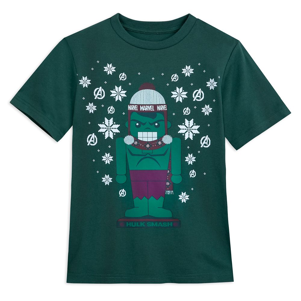 Hulk Holiday T-Shirt for Kids Official shopDisney