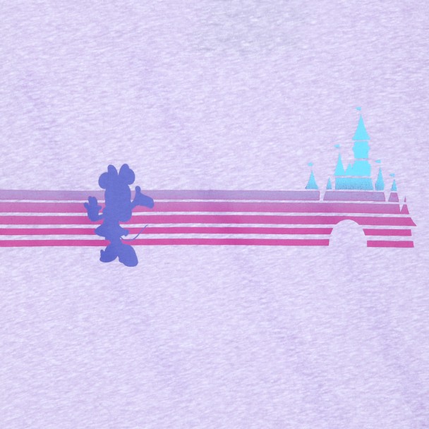 Minnie Mouse Sleeping Beauty Castle Ringer T-Shirt for Girls