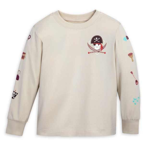 Mickey Mouse and Friends Long Sleeve Fashion T-Shirt for Kids – Pirates of the Caribbean