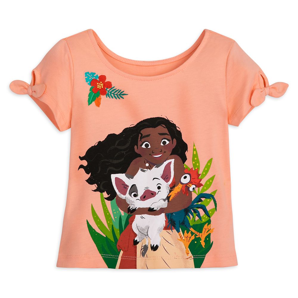 Disney Toddler Girls Moana T-Shirt - Macy's