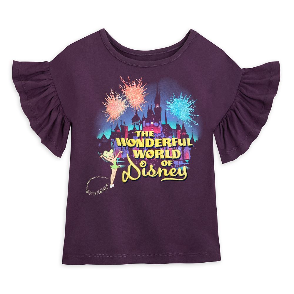 Tinker Bell Top for Girls – The Wonderful World of Disney – Disney100 is now available online