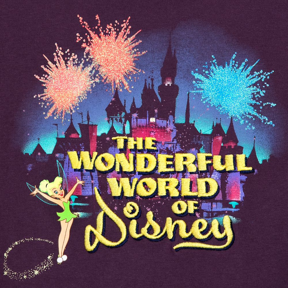 Tinker Bell Top for Girls &ndash; The Wonderful World of Disney &ndash; Disney100