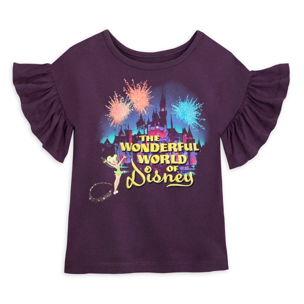 Tinker Bell Top for Girls – The Wonderful World of Disney – Disney100