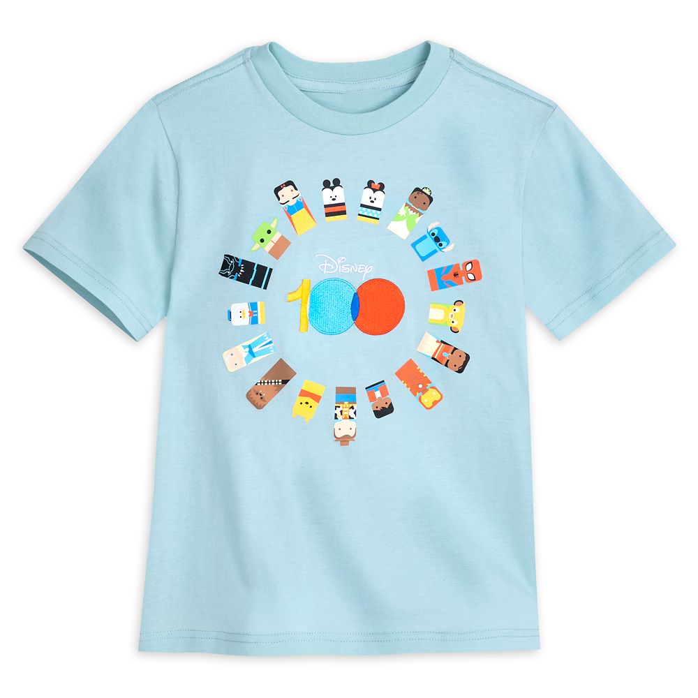 Disney100 Unified Characters T-Shirt for Kids is available online