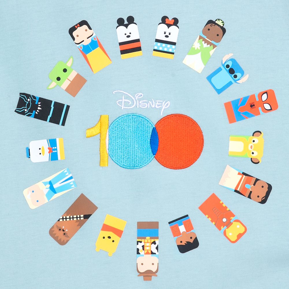 Disney100 Unified Characters T-Shirt for Kids