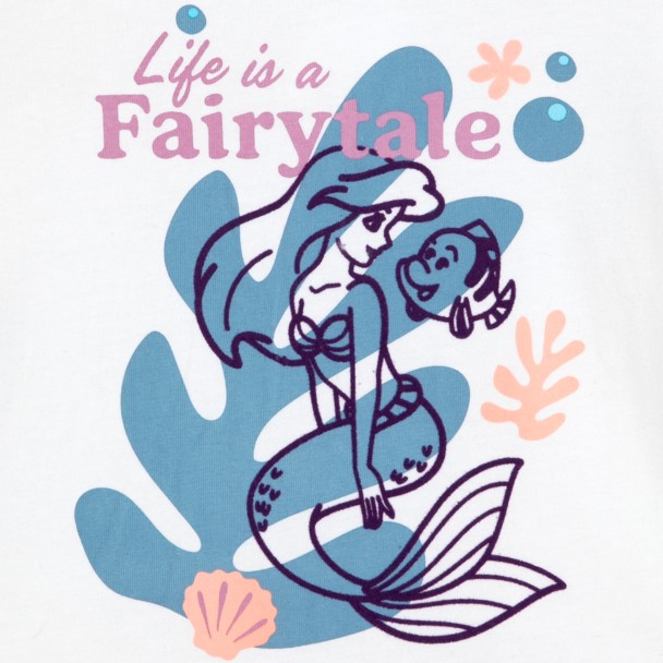 Ariel and Flounder Fashion Top for Girls – The Little Mermaid