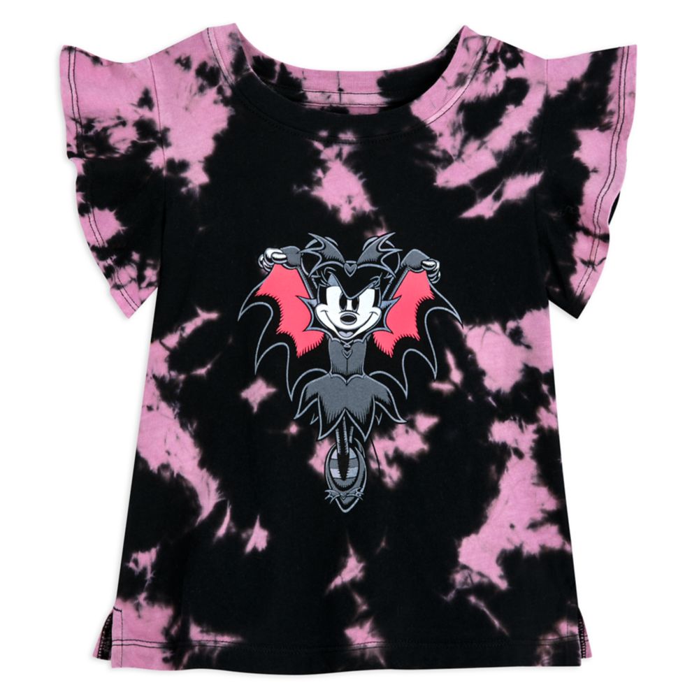 Minnie Mouse Halloween Tie-Dye Top for Girls released today