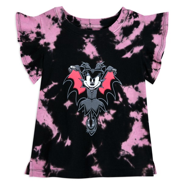 Minnie Mouse Halloween Tie-Dye Top for Girls