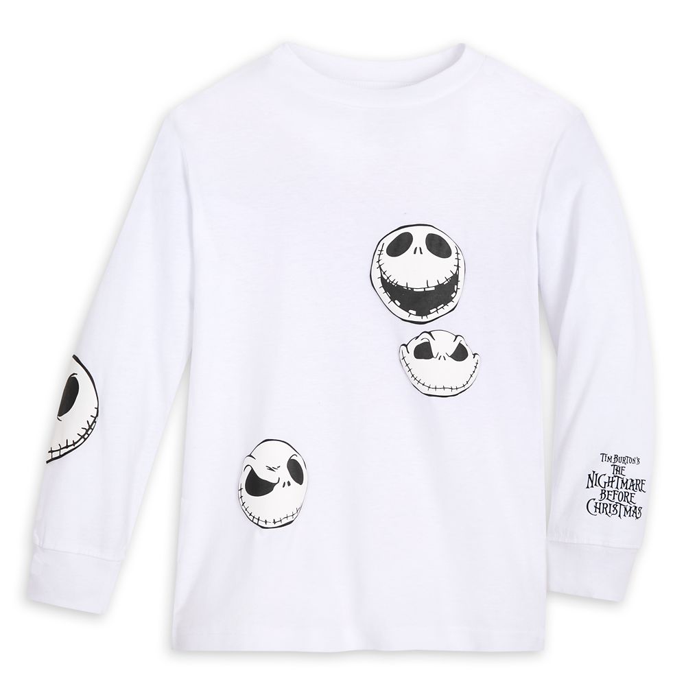 Jack Skellington Long Sleeve T-Shirt for Boys – The Nightmare Before Christmas is available online for purchase
