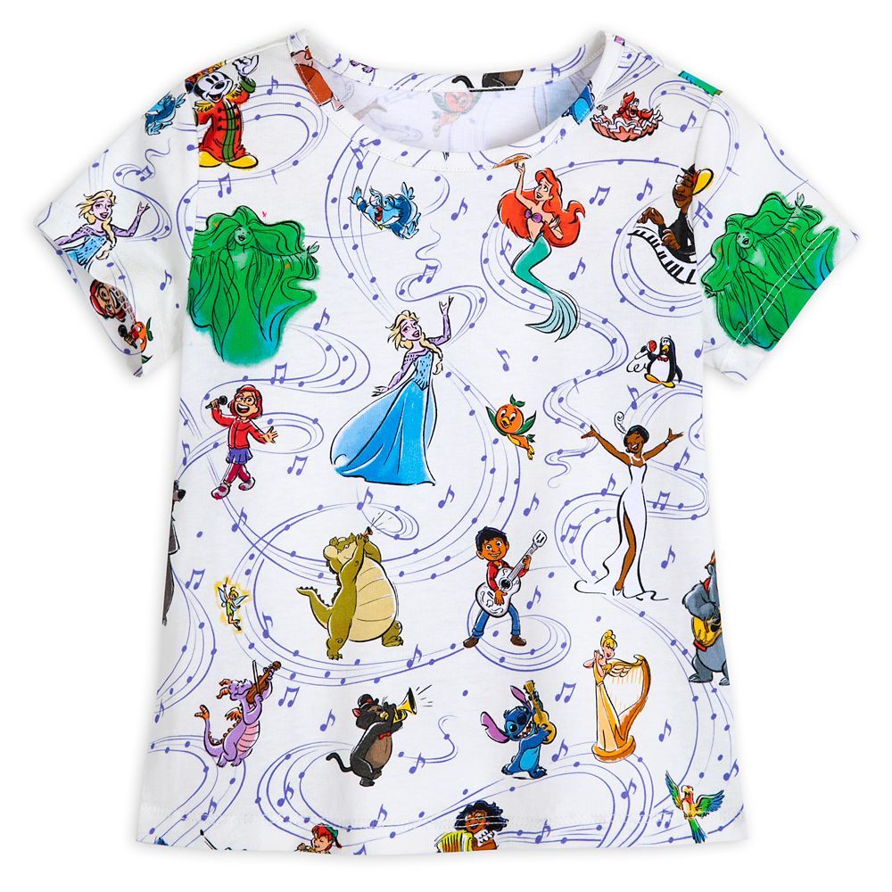 Mickey Mouse and Friends Fashion T-Shirt for Girls – Disney100 Special Moments can now be purchased online