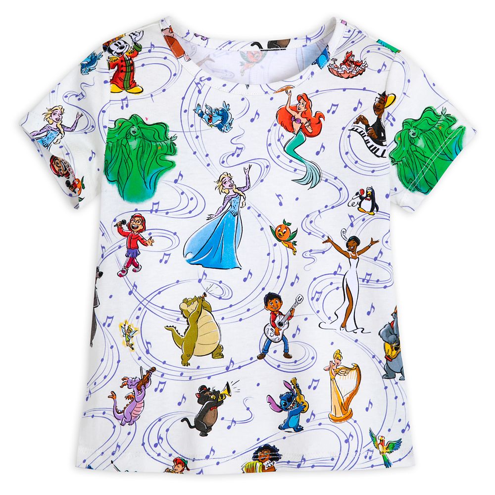 Mickey Mouse and Friends Fashion T-Shirt for Girls  Disney100 Special Moments