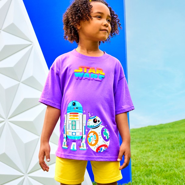sværge arv Betydning R2-D2 and BB-8 T-Shirt for Kids – Star Wars Pride Collection | shopDisney