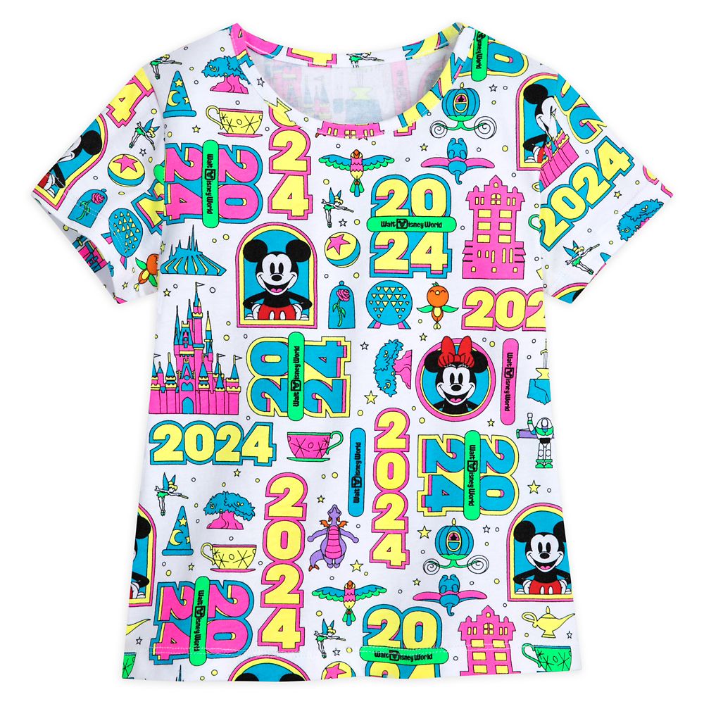 Walt Disney World 2024 T-Shirt for Kids is available online
