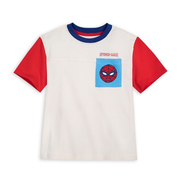 Spider-Man Cozy Pocket T-Shirt for Kids