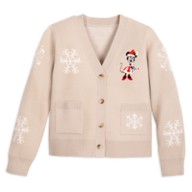 Minnie Mouse Holiday Cardigan Sweater for Girls