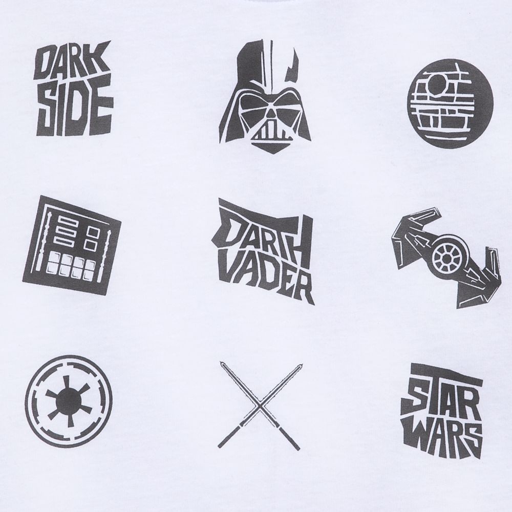 Darth Vader Semi-Cropped Top for Girls