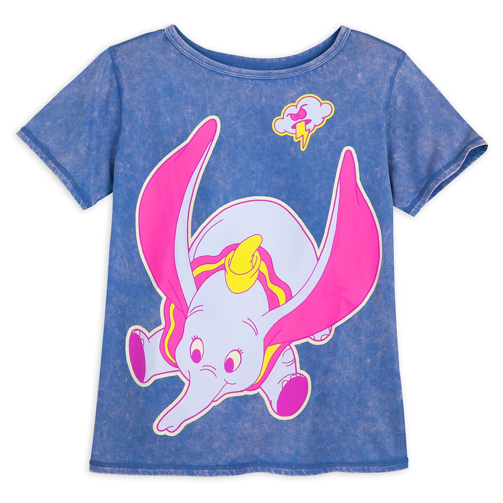 Dumbo Mineral Wash T-Shirt for Kids  Sensory Friendly Official shopDisney