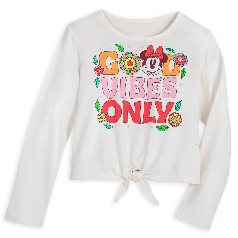 Minnie Mouse Long Sleeve Fashion T-Shirt for Girls can now be purchased online