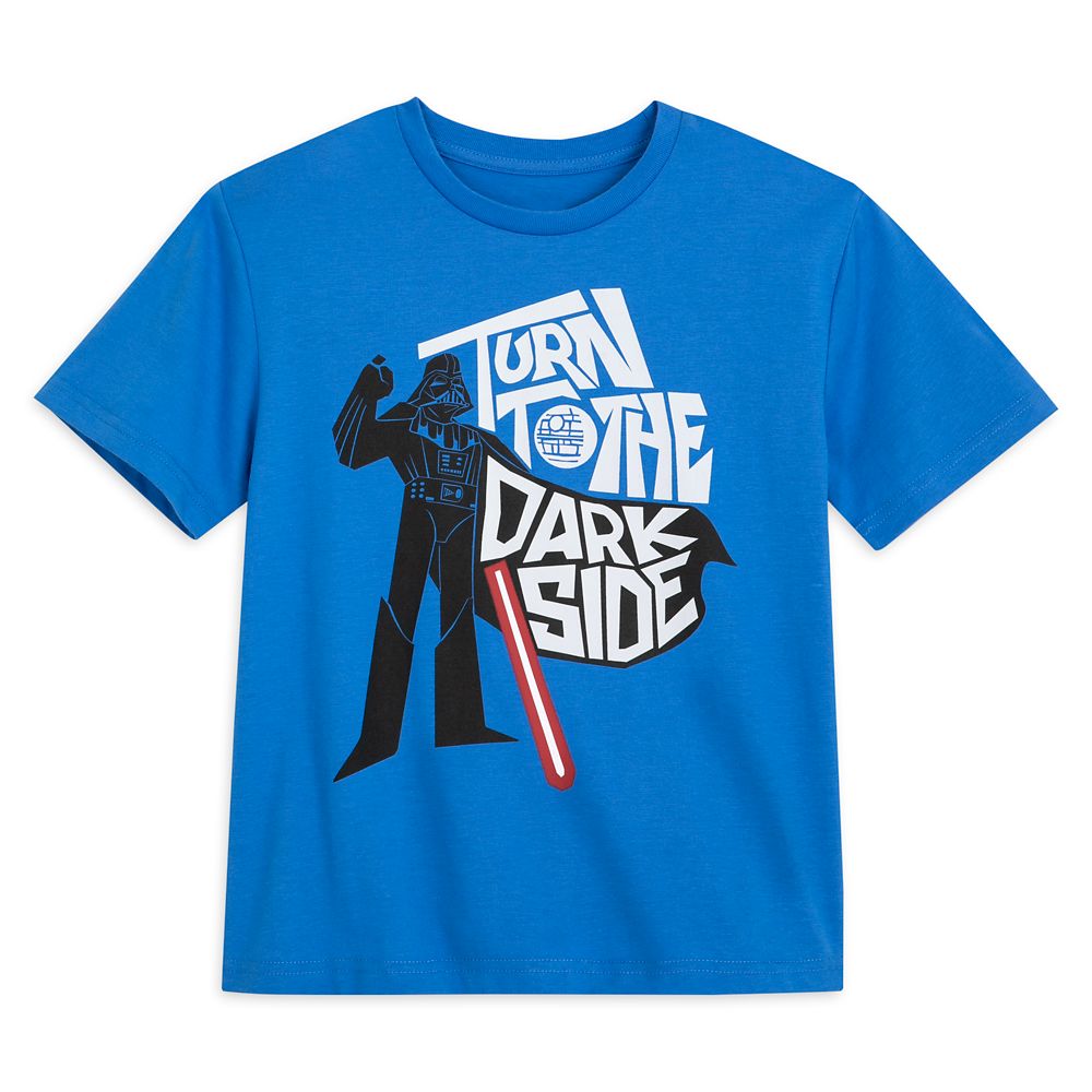 Darth Vader Turn to the Dark Side T-Shirt for Kids Official shopDisney