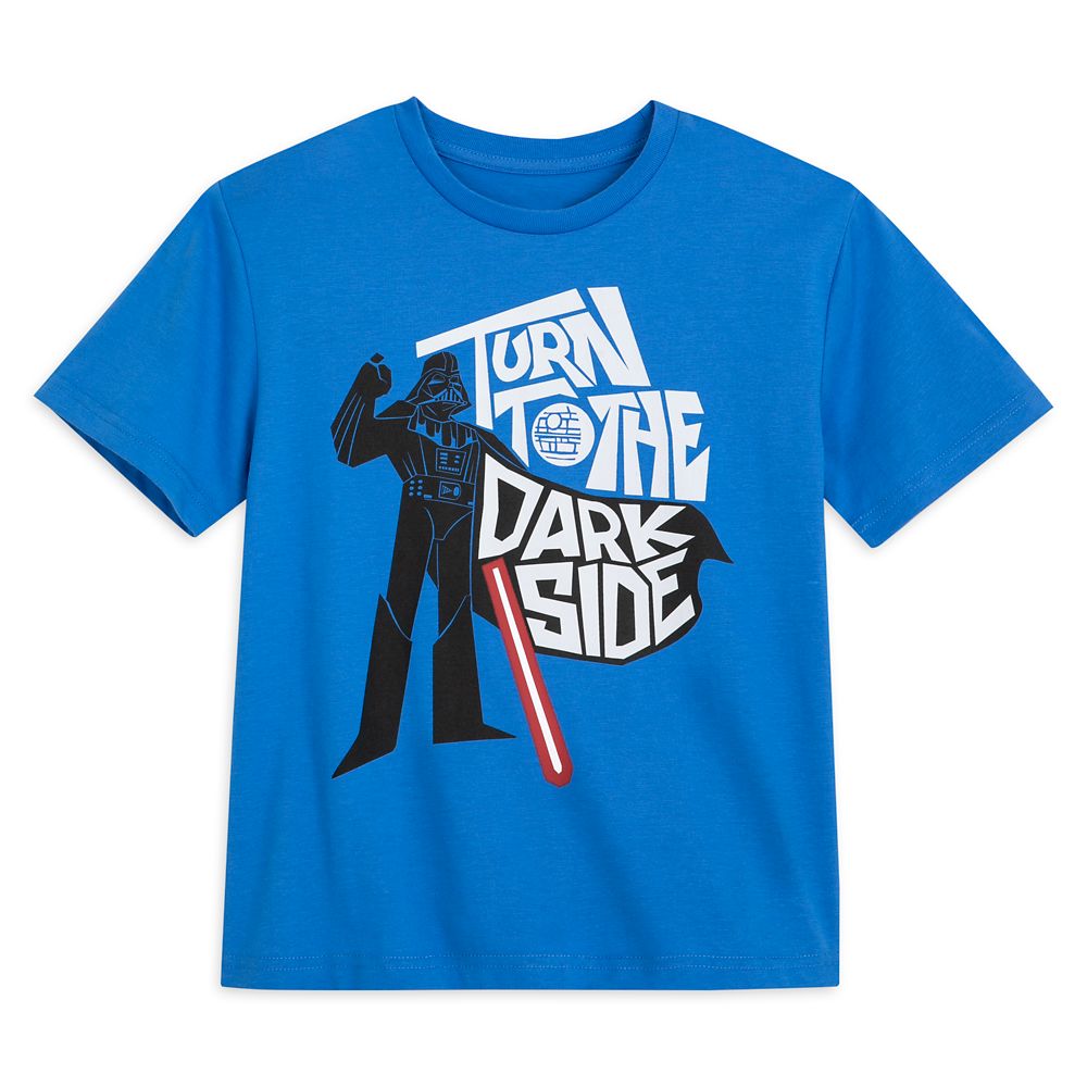 Youth Star Wars Dark Side T-shirt/disney Snacks/darth 