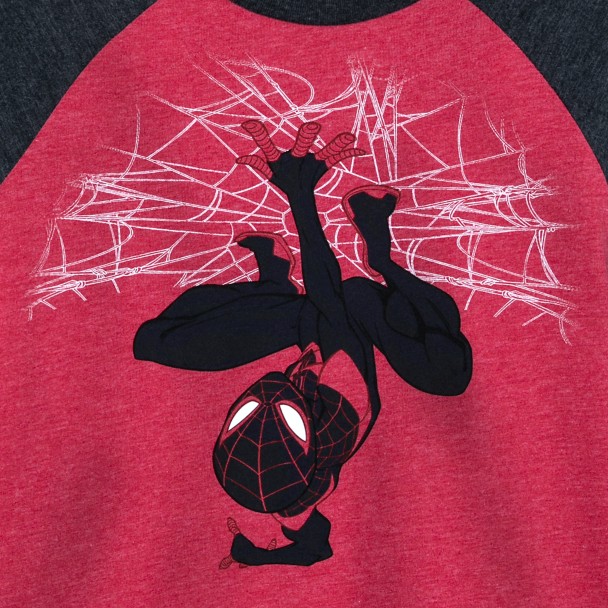 Miles Morales Raglan T-Shirt for Kids – Spider-Man: Across the Spider-Verse