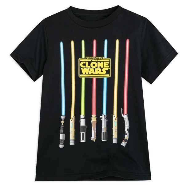 Star Wars: The Clone Wars LIGHTSABERS T-Shirt for Kids