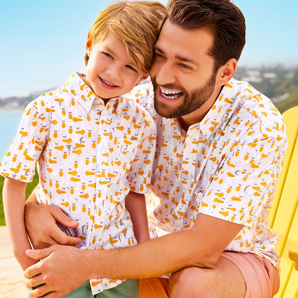 Finding Nemo Seagulls ''Mine'' RSVLTS Short Sleeve Shirt for Kids with KUNUFLEX