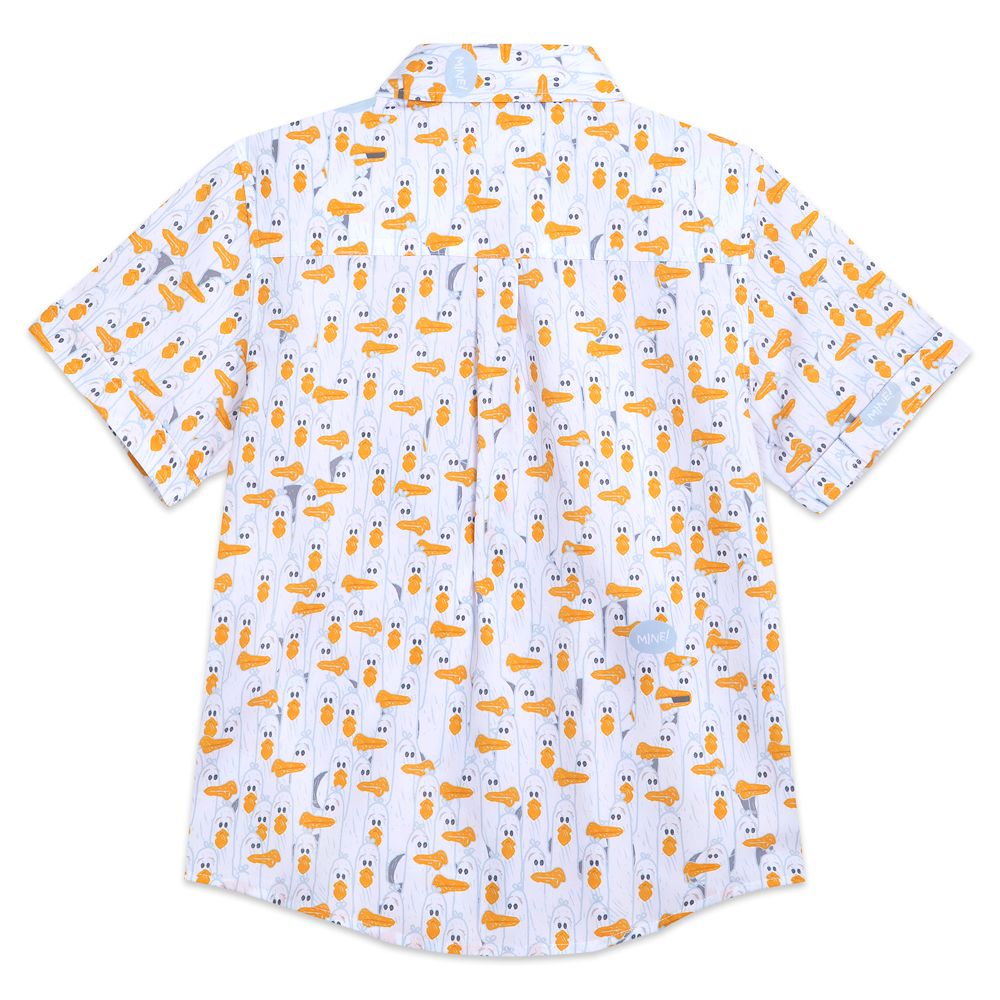 Finding Nemo Seagulls ''Mine'' RSVLTS Short Sleeve Shirt for Kids with KUNUFLEX
