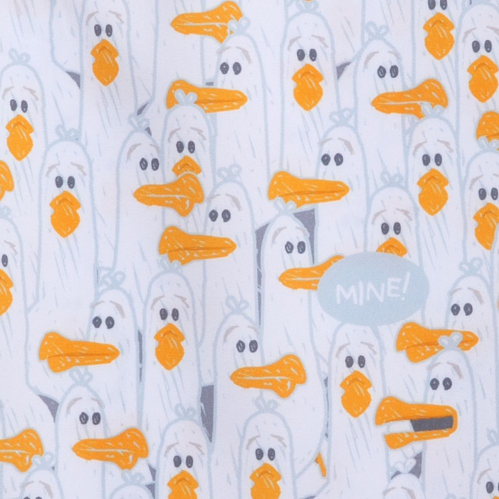 Finding Nemo Seagulls ''Mine'' RSVLTS Short Sleeve Shirt for Kids with KUNUFLEX