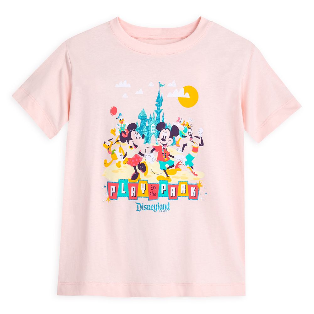 Mickey Mouse and Friends Play in the Park T-Shirt for Girls – Disneyland